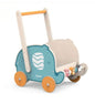 Carrellino Primi Passi Elefantino PolarB – Gioco Educativo in Legno