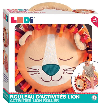LUDI Lion Roller – Cilindro Gonfiabile Sensoriale 6+ Mesi