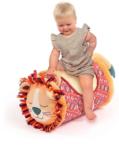 LUDI Lion Roller – Cilindro Gonfiabile Sensoriale 6+ Mesi